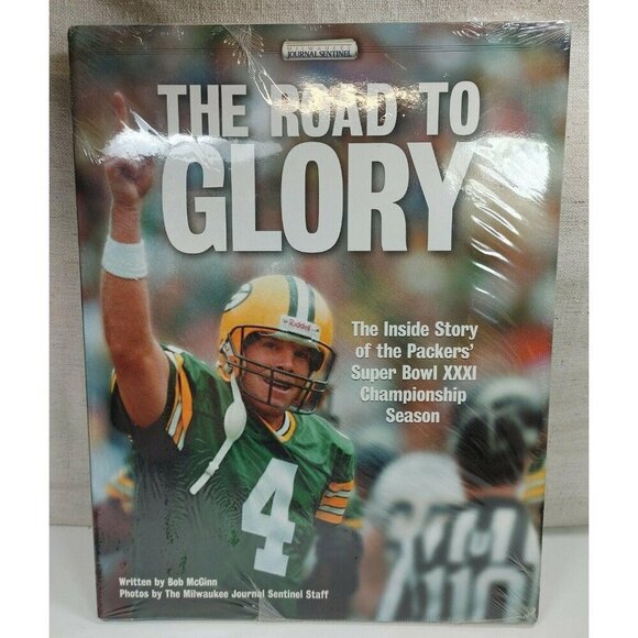 The Road To Glory Packers Super Bowl XXXI Season Hardcover Book Adcraft Sports - Picture 1 of 6